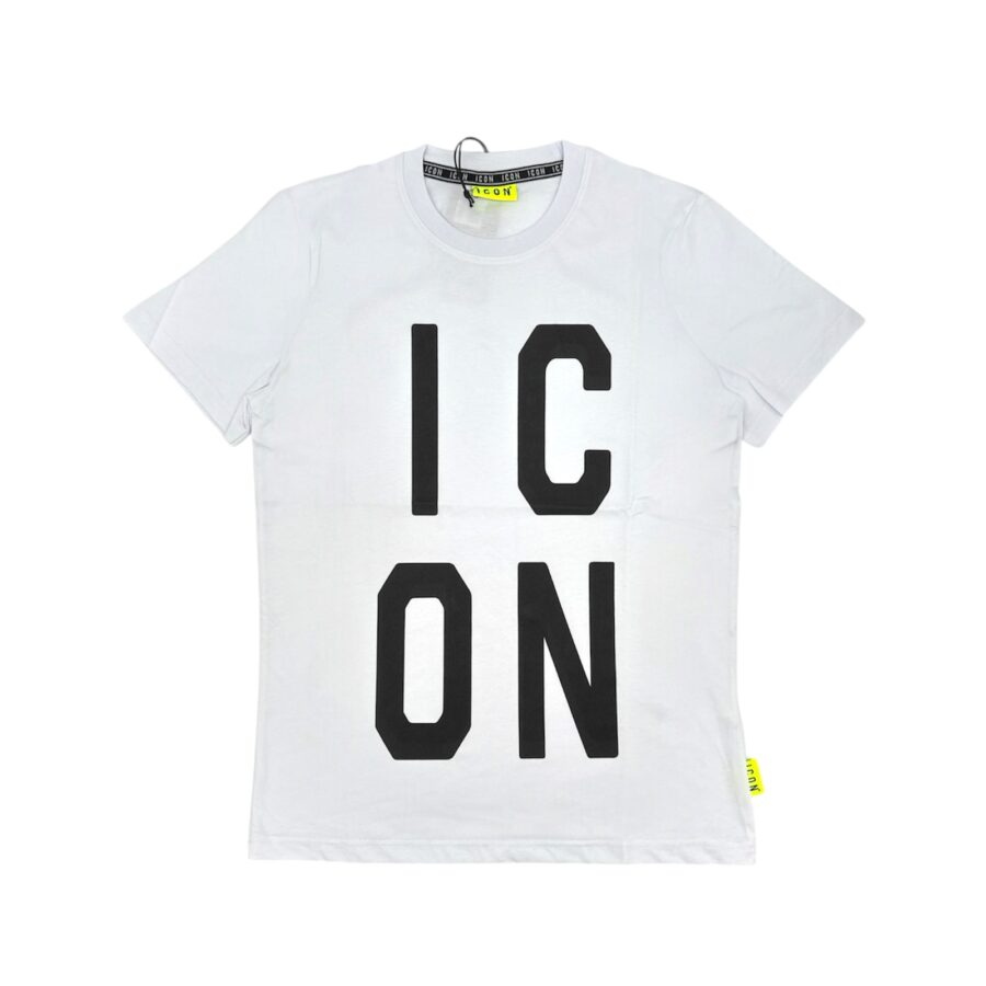T-SHIRT ICON ICUS2S5T023 BIANCO