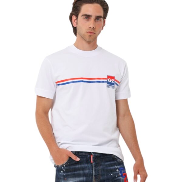T-SHIRT G2 FIRENZE PARIS BIANCA